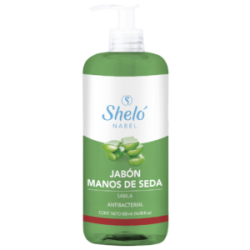 jabón manos de seda sábila 500 ml. S162