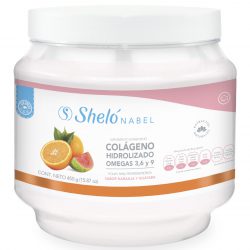 colágeno hidrolizado omegas 3, 6 y 9 sabor naranja-guayaba 450gr pvo S308