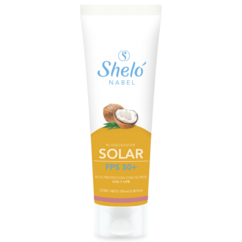 bloqueador solar con aceite de coco 100gr S332